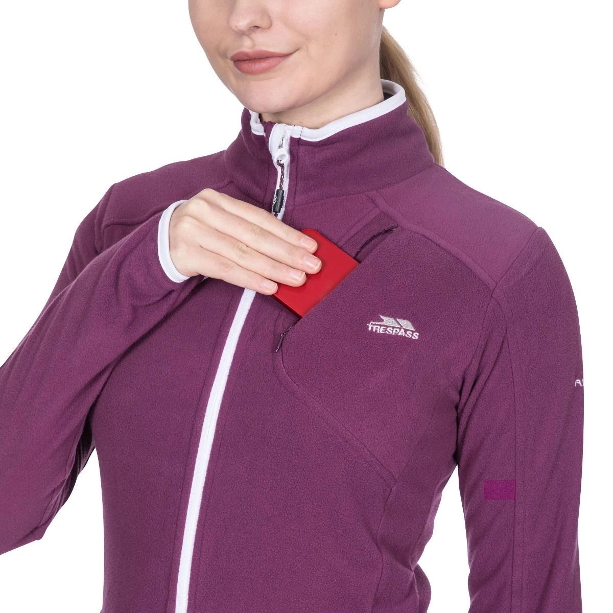 Trespass Womens Microfleece Saskia - Junior Size 12 Trespass Womens Microfleece Saskia - Junior Size - Image 12