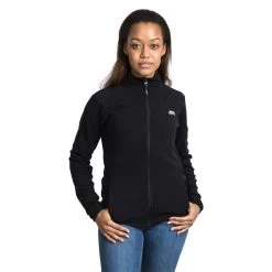 Trespass Womens Microfleece Saskia - Junior Size 18 Trespass Womens Microfleece Saskia - Junior Size -Adventure Pulse saskia faflmfl10001 blk m03