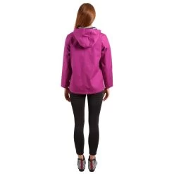 Trespass Womens Waterproof Jacket Seawater - Junior Size 39 Trespass Womens Waterproof Jacket Seawater - Junior Size -Adventure Pulse seawater fajkram20001 pod m02
