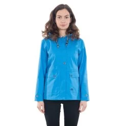 Trespass Womens Waterproof Jacket Seawater - Junior Size 31 Trespass Womens Waterproof Jacket Seawater - Junior Size -Adventure Pulse seawater fajkram20001 vbb m01 1