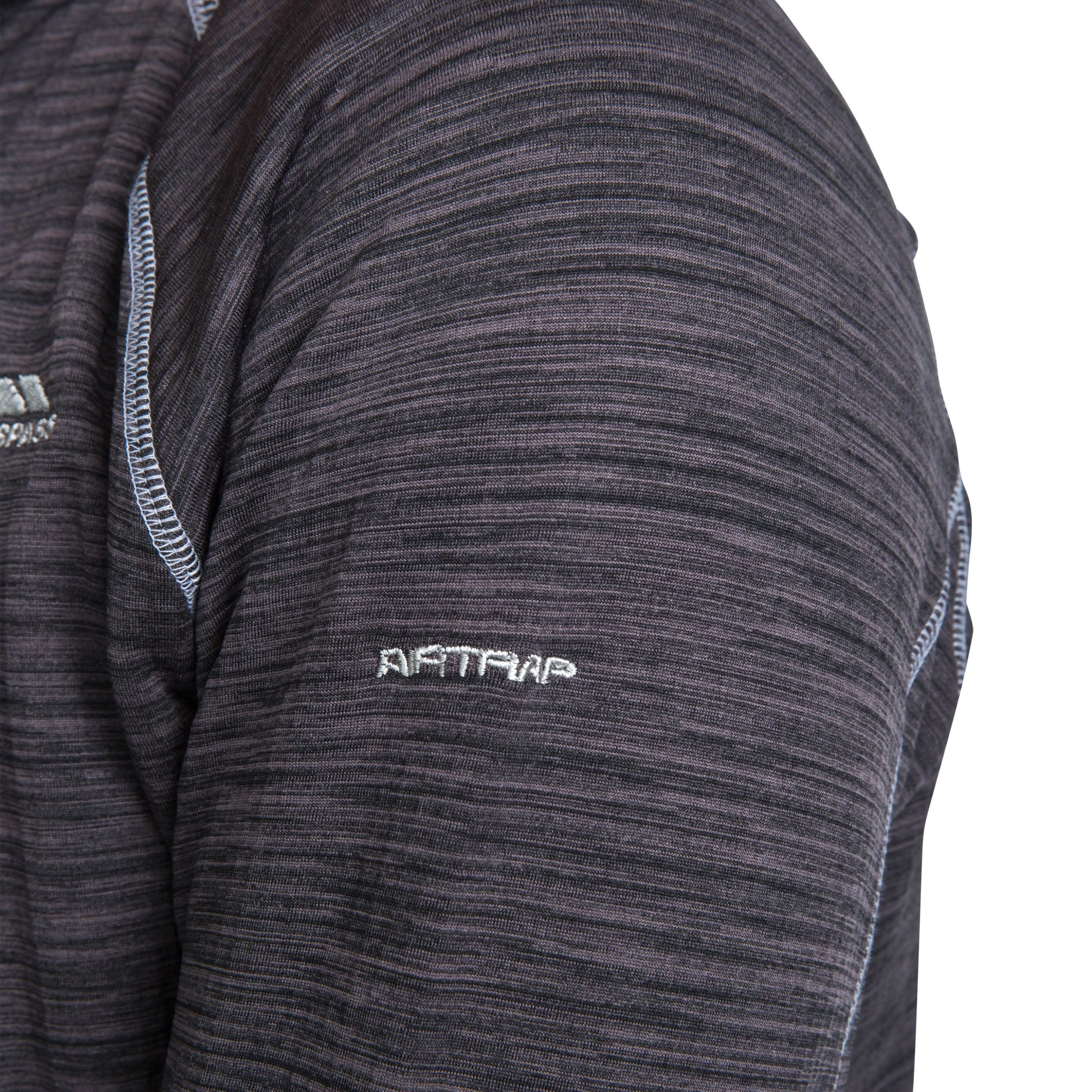 Trespass Men's 1/2 Zip Hooded Fleece Shale - Junior Size 8 Trespass Men's 1/2 Zip Hooded Fleece Shale - Junior Size - Image 8