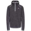 Trespass Men's 1/2 Zip Hooded Fleece Shale - Junior Size