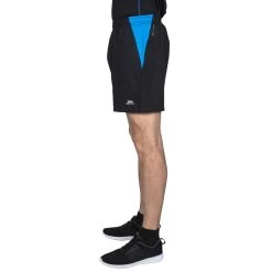 Trespass Men’s Active Shorts Shane -Adventure Pulse shane mabtsho10001 blk m03