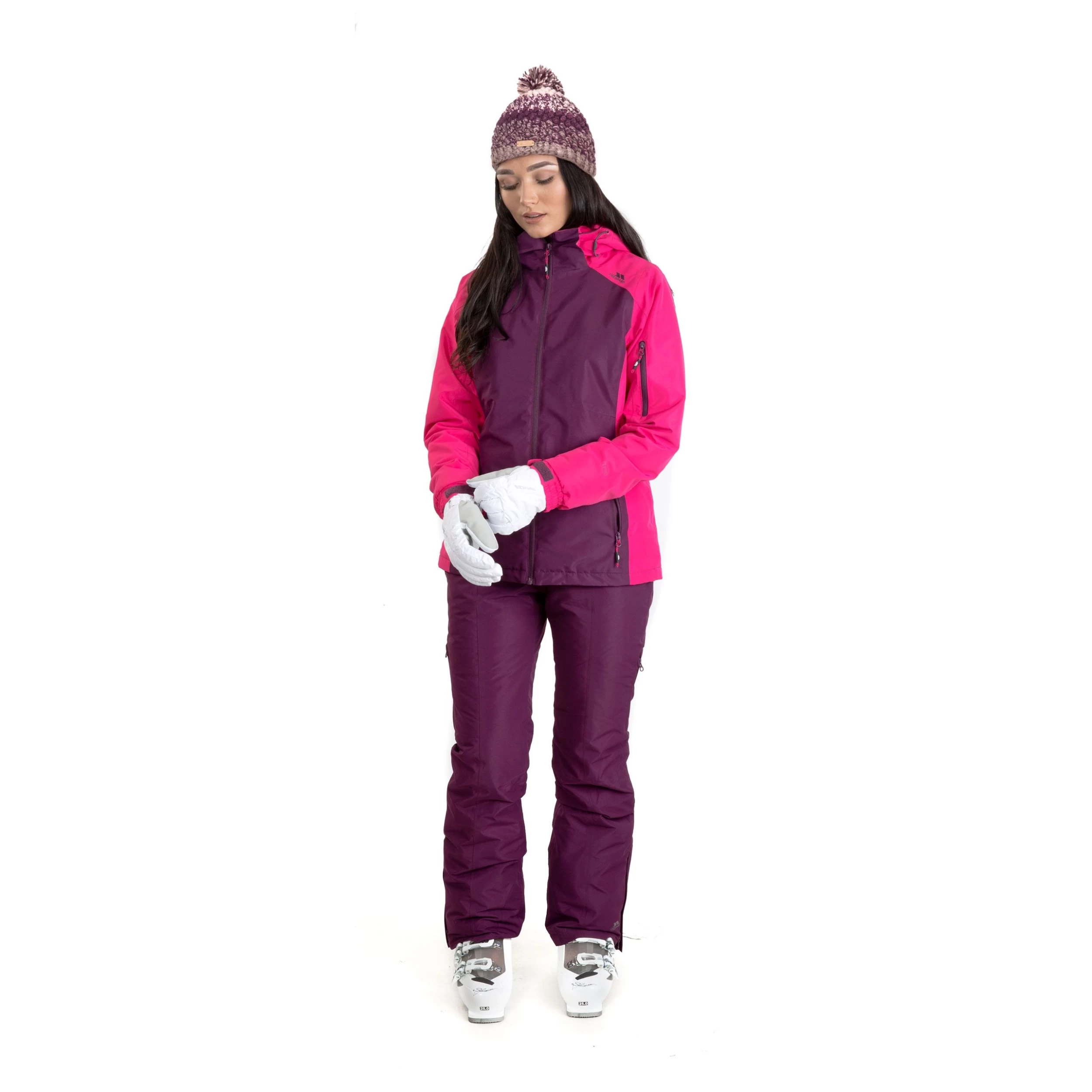 Trespass Womens Waterproof Ski Jacket Sheelin 3 Trespass Womens Waterproof Ski Jacket Sheelin - Image 3