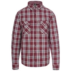 Trespass Men's Checked Cotton Shirt Shottery