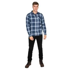 Trespass Men's Checked Cotton Shirt Shougle -Adventure Pulse shougle matosbtr0003 nyc m01