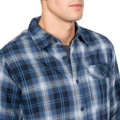 Trespass Men's Checked Cotton Shirt Shougle -Adventure Pulse shougle matosbtr0003 nyc m05