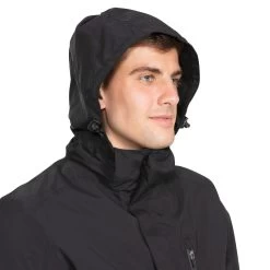 Trespass Men's Padded Waterproof Jacket Shoulton -Adventure Pulse shoulton majkratr0006 blk m07