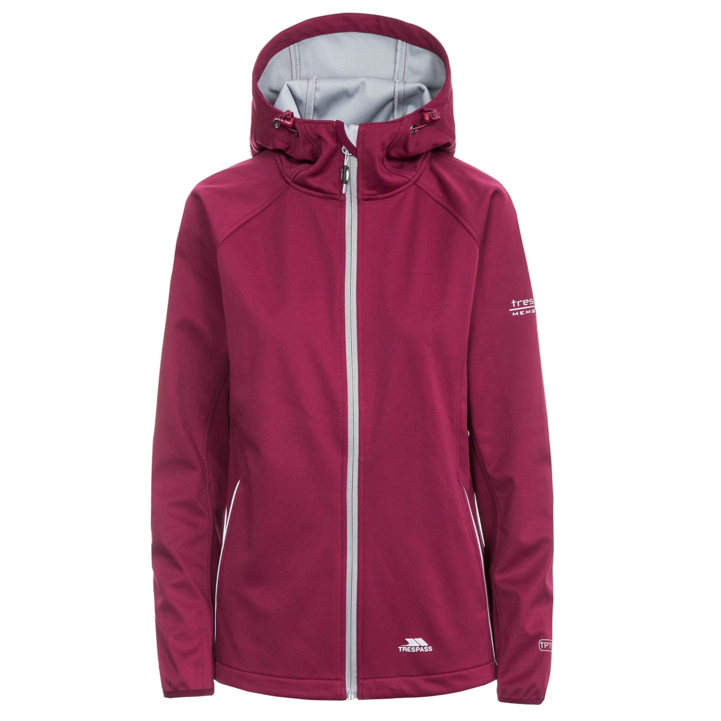 Trespass Womens Hooded Softshell Jacket Sisely 1 Trespass Womens Hooded Softshell Jacket Sisely