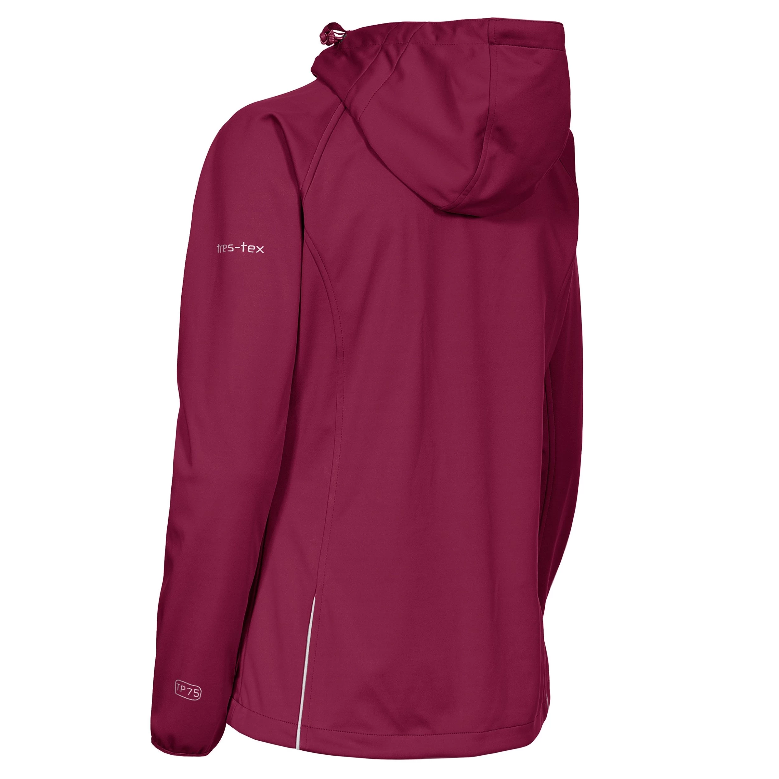 Trespass Womens Hooded Softshell Jacket Sisely 2 Trespass Womens Hooded Softshell Jacket Sisely - Image 2