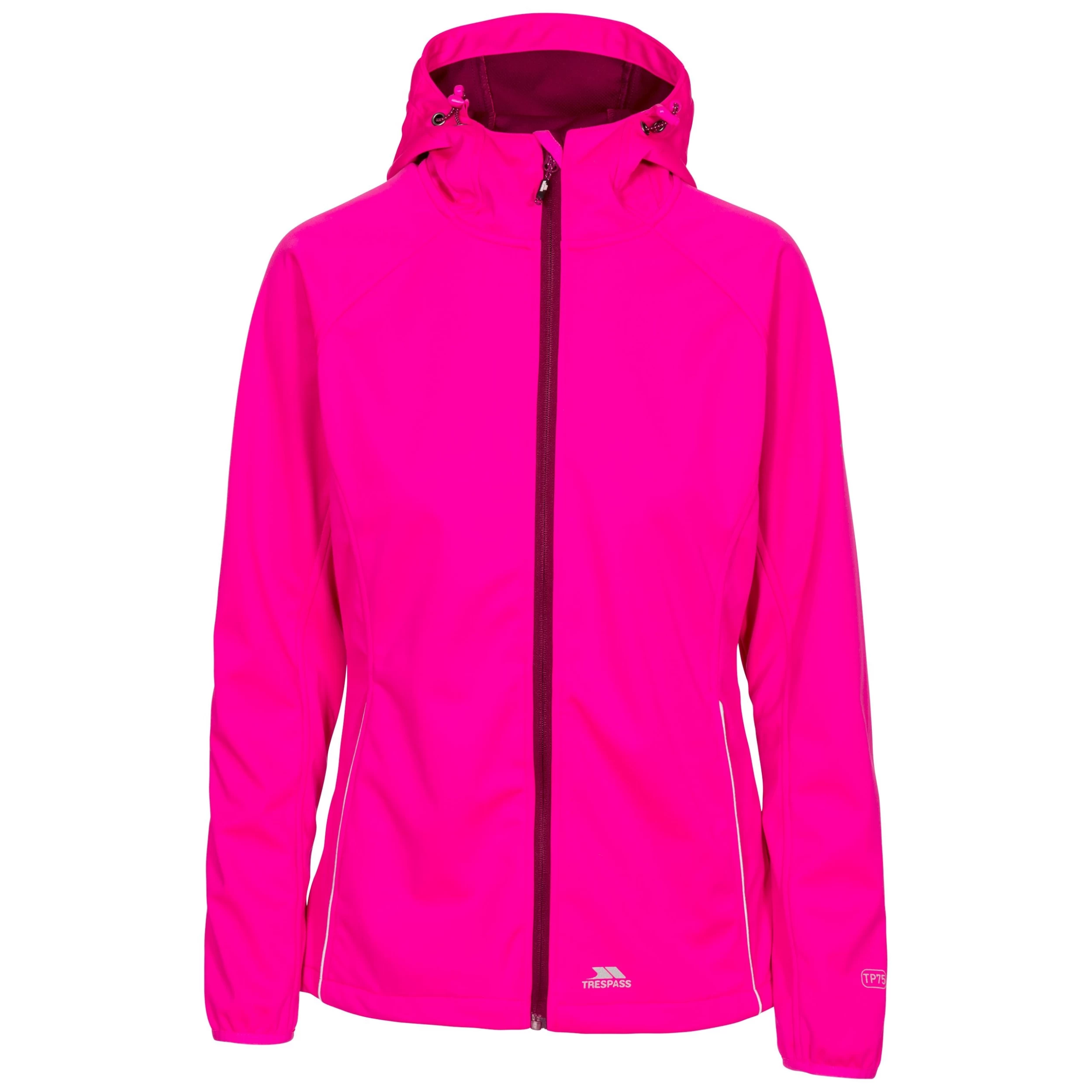 Trespass Womens Hooded Softshell Jacket Sisely 8 Trespass Womens Hooded Softshell Jacket Sisely - Image 8