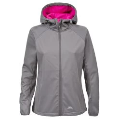 Trespass Womens Hooded Softshell Jacket Sisely 34 Trespass Womens Hooded Softshell Jacket Sisely -Adventure Pulse sisely fajkssm10001 stg a