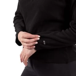 Trespass Womens 1/2 Zip Fleece Skylar - Junior Size 32 Trespass Womens 1/2 Zip Fleece Skylar - Junior Size -Adventure Pulse skylar faflfln10001 bkw m04