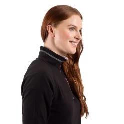 Trespass Womens 1/2 Zip Fleece Skylar - Junior Size 33 Trespass Womens 1/2 Zip Fleece Skylar - Junior Size -Adventure Pulse skylar faflfln10001 bkw m05