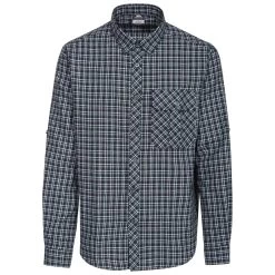 Trespass Men's Checked Shirt Snyper -Adventure Pulse snyper matosbm20004 bch a 1