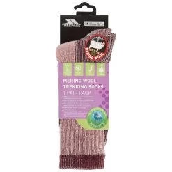 Trespass Womens Premium Walking Socks Springer -Adventure Pulse springer fasowag10001 fgm b
