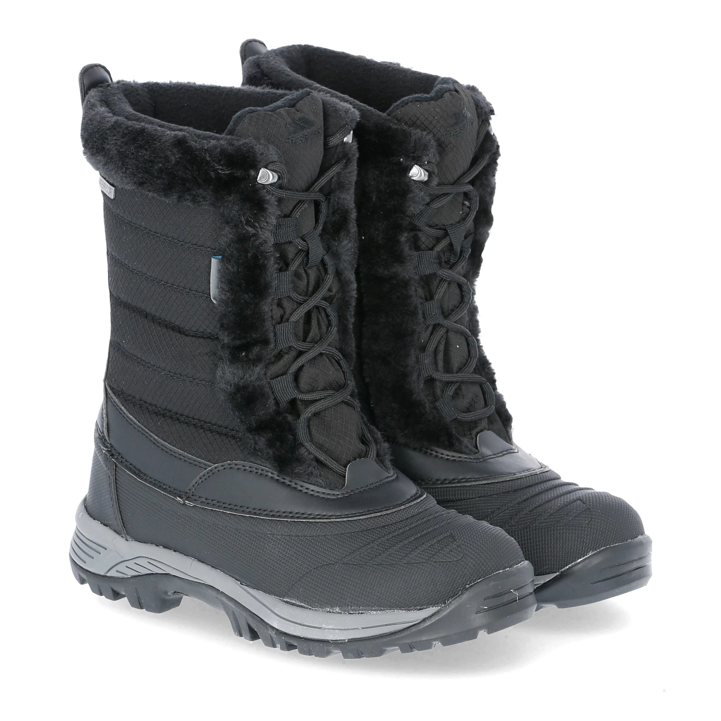 Trespass Womens Fleece Lined Waterproof Snow Boots Stalagmite II - Junior Size 14 Trespass Womens Fleece Lined Waterproof Snow Boots Stalagmite II - Junior Size - Image 14
