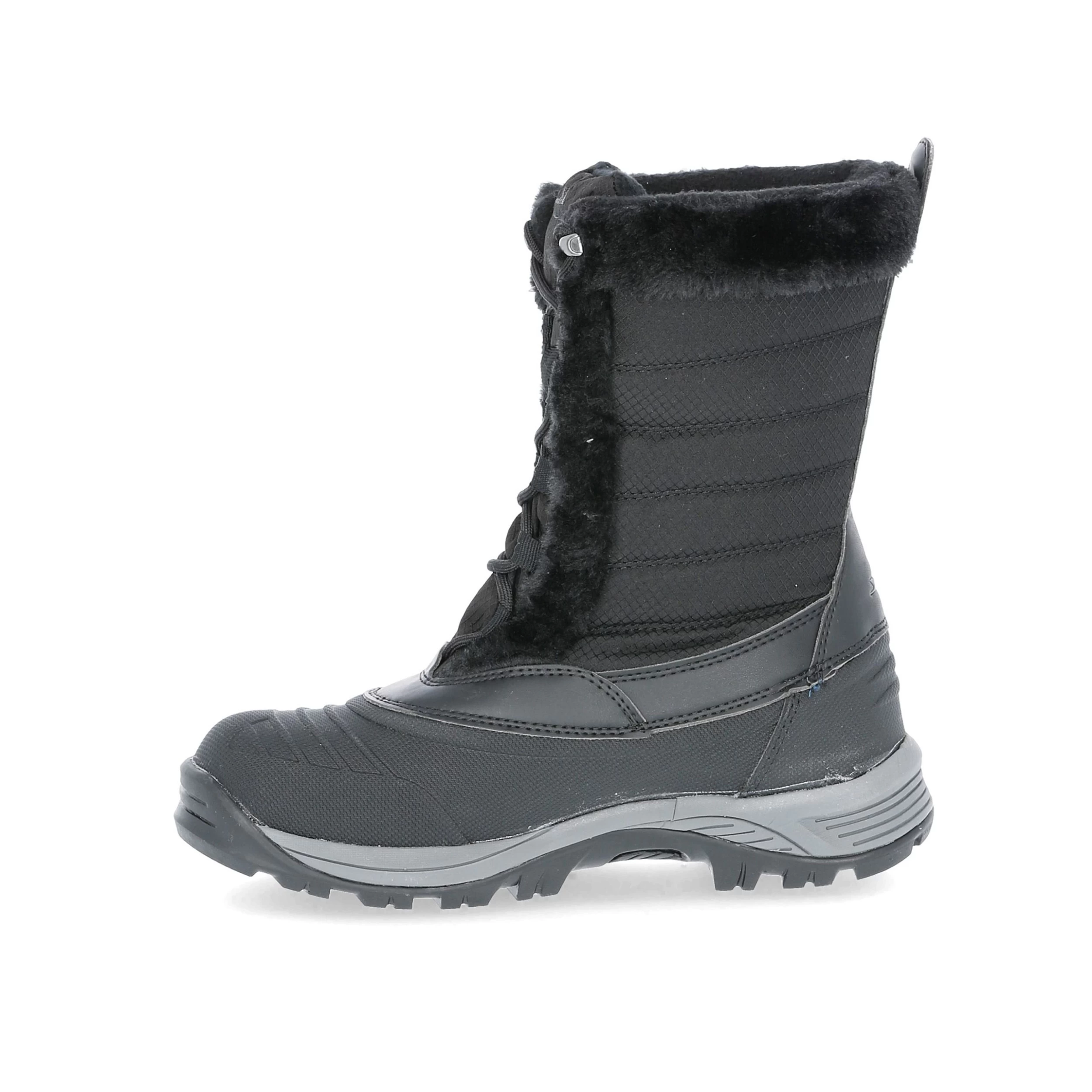 Trespass Womens Fleece Lined Waterproof Snow Boots Stalagmite II - Junior Size 12 Trespass Womens Fleece Lined Waterproof Snow Boots Stalagmite II - Junior Size - Image 12