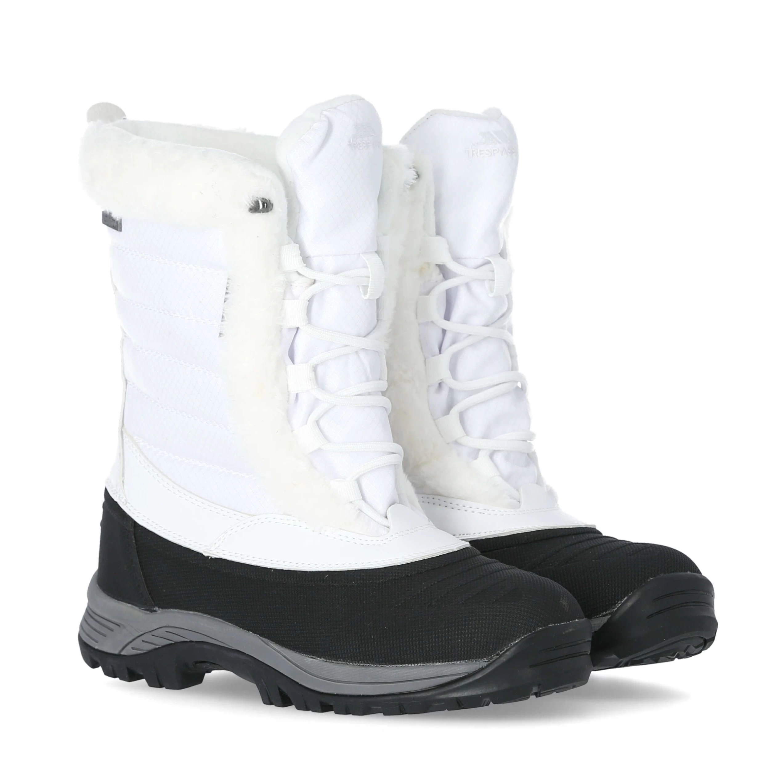 Trespass Womens Fleece Lined Waterproof Snow Boots Stalagmite II - Junior Size 7 Trespass Womens Fleece Lined Waterproof Snow Boots Stalagmite II - Junior Size - Image 7