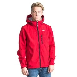 Trespass Men's Hooded Softshell Jacket Stanford - Junior Size -Adventure Pulse stanford majkssl10003 red m04