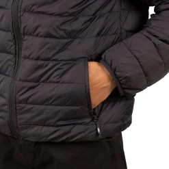 Trespass Men's Packaway Down Jacket Stanley - Junior Size -Adventure Pulse stanley majkdotr0010 blk m04