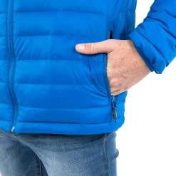 Trespass Men's Lightweight Down Jacket Stellan -Adventure Pulse stellan majkdon20006 blu m04
