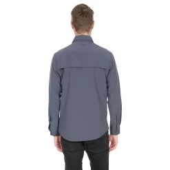 Trespass Men's Insect Repellent Shirt Strettington -Adventure Pulse strettington matosbtr0008 gra m03