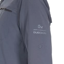 Trespass Men's Insect Repellent Shirt Strettington -Adventure Pulse strettington matosbtr0008 gra m06