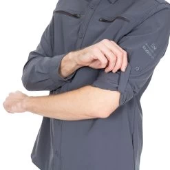 Trespass Men's Insect Repellent Shirt Strettington -Adventure Pulse strettington matosbtr0008 gra m11