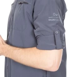 Trespass Men's Insect Repellent Shirt Strettington -Adventure Pulse strettington matosbtr0008 gra m12
