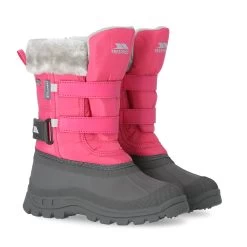 Trespass Girls Fleece Lined Snow Boots Stroma II -Adventure Pulse stromaii fcfobom20003 pld g