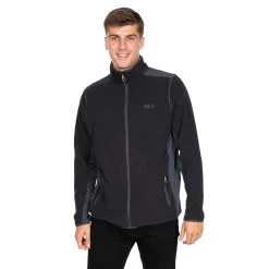 Trespass Men's DLX Fleece Jacket Sturgess -Adventure Pulse sturgess maflfltr0002 dag m02