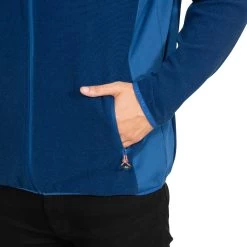 Trespass Men's DLX Fleece Jacket Sturgess -Adventure Pulse sturgess maflfltr0002 twi m04