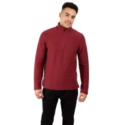 Trespass Men's Casual 1/2 Zip Top Taddingley -Adventure Pulse taddingley matoswtr0006 mer m01