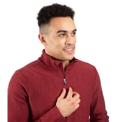Trespass Men's Casual 1/2 Zip Top Taddingley -Adventure Pulse taddingley matoswtr0006 mer m03
