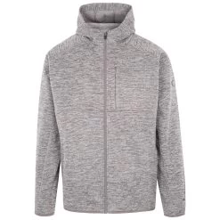 TRESPASS MALE FLEECE TADLOWORTH - GREY MARL L
