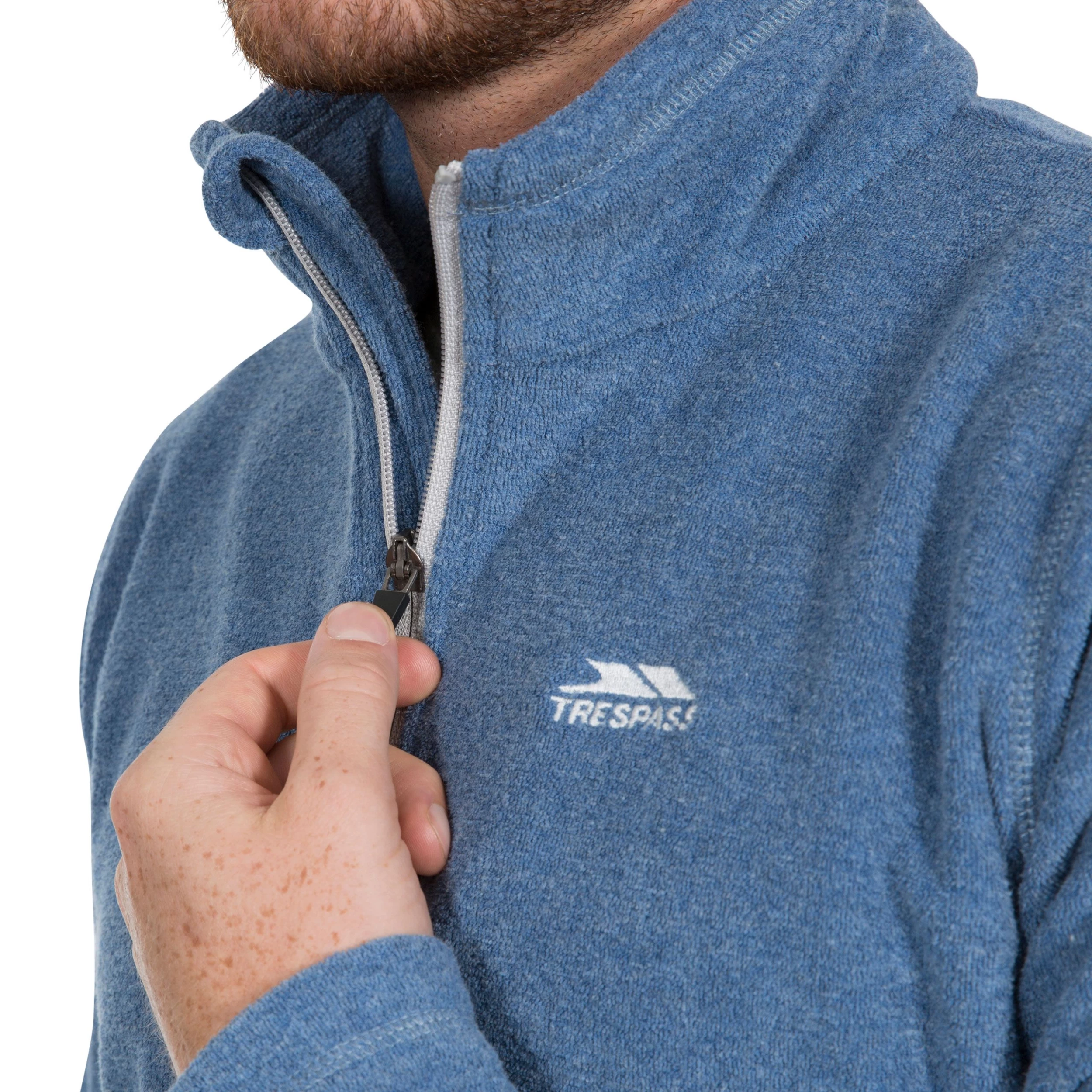 Trespass Men's 1/2 Zip Fleece Tandle 7 Trespass Men's 1/2 Zip Fleece Tandle - Image 7