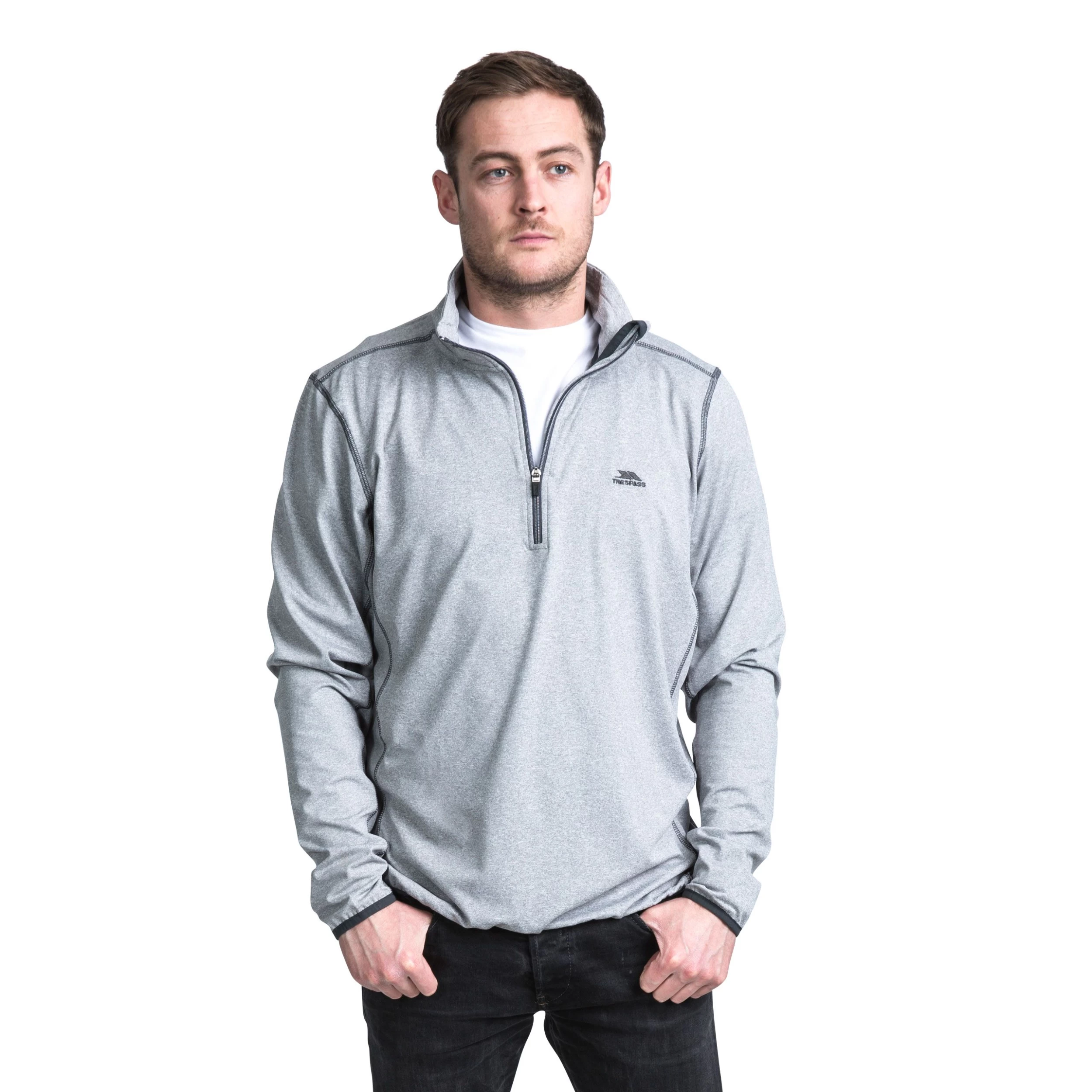 Trespass Men's Quick Dry Active Top Tarned 10 Trespass Men's Quick Dry Active Top Tarned - Image 10