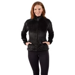 Trespass Womens Soft Furry Fleece Jacket Telltale - Junior Size -Adventure Pulse telltale faflfltr0028 blk m01
