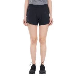 Trespass DLX Womens Quick Dry Track Shorts Tempos -Adventure Pulse tempos fabtshn20001 blk m01