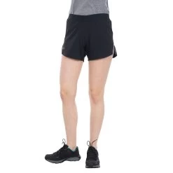Trespass DLX Womens Quick Dry Track Shorts Tempos -Adventure Pulse tempos fabtshn20001 blk m03