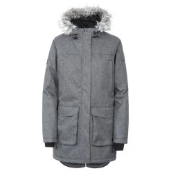 Trespass Womens Waterproof Parka Jacket Thundery -Adventure Pulse thundery fajkram20012 bsy a