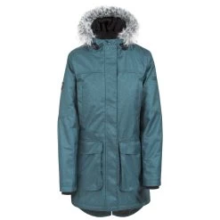 Trespass Womens Waterproof Parka Jacket Thundery