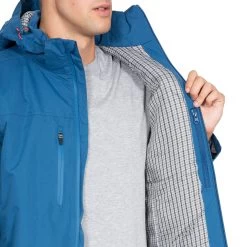 Trespass Men's Hooded Waterproof Jacket Toffit 34 Trespass Men's Hooded Waterproof Jacket Toffit -Adventure Pulse toffit majkratr0003 ind m07