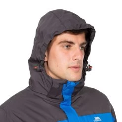 Trespass Men's Hooded Waterproof Jacket Tolsford -Adventure Pulse tolsford majkratr0001 blu m05
