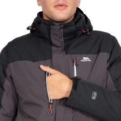 Trespass Men's Hooded Waterproof Jacket Tolsford -Adventure Pulse tolsford majkratr0001 dag m06