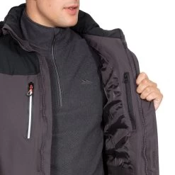 Trespass Men's Hooded Waterproof Jacket Tolsford -Adventure Pulse tolsford majkratr0001 dag m08