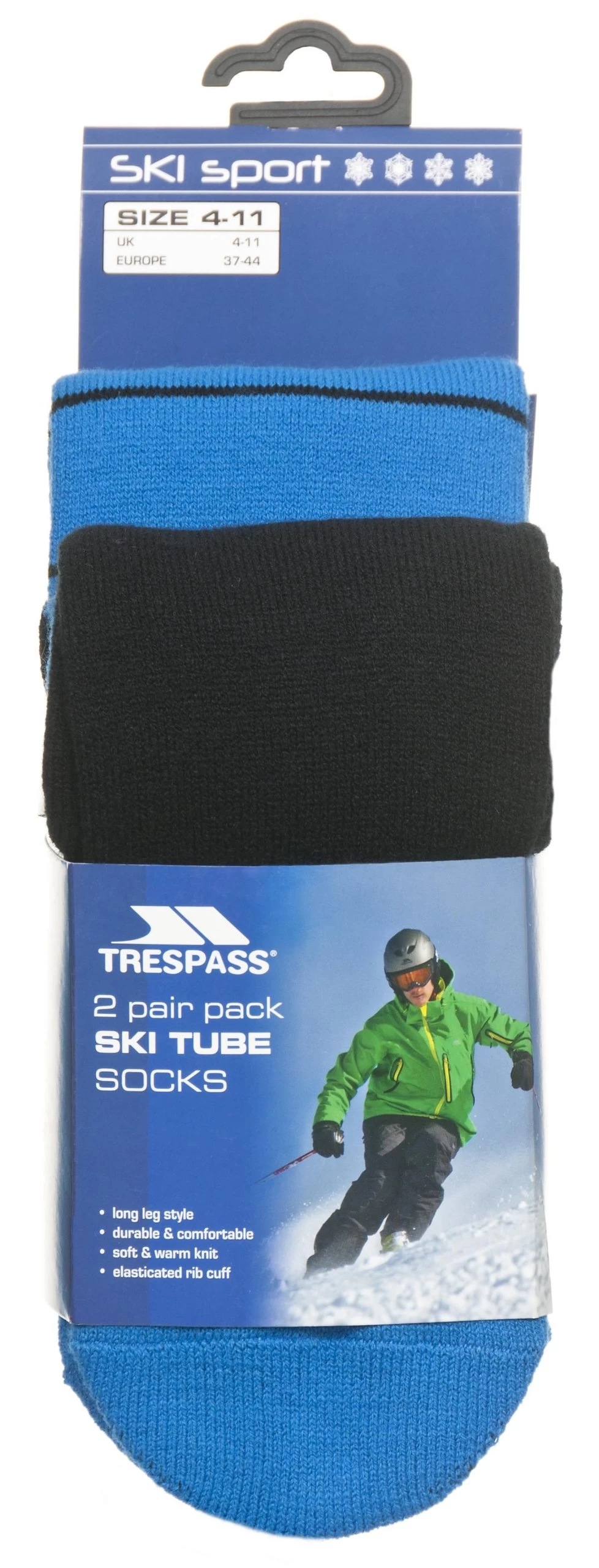 Trespass Unisex Tube Socks Toppy 2 Trespass Unisex Tube Socks Toppy - Image 2