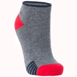 Trespass Men's Insect Repellent Trainer Socks - 2 Pack Tracked