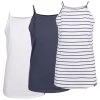 Trespass Female Vest Top (3 Pack Set) Trinity Multi XXS